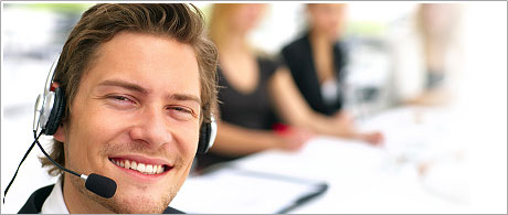 A round-the-clock client support service